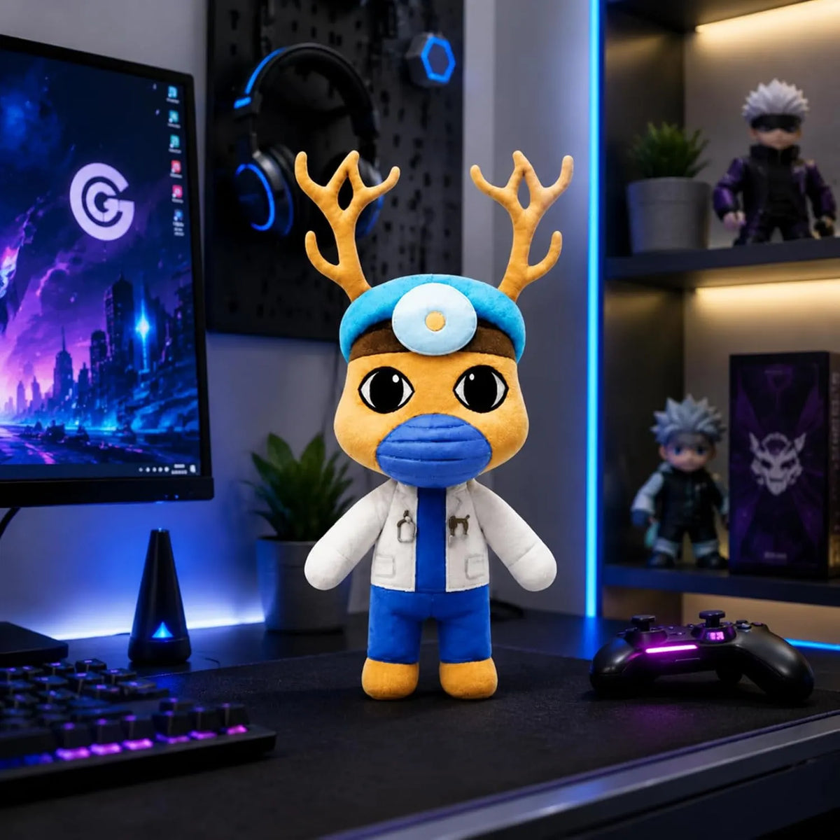 Deer Plush with Cap & Coat