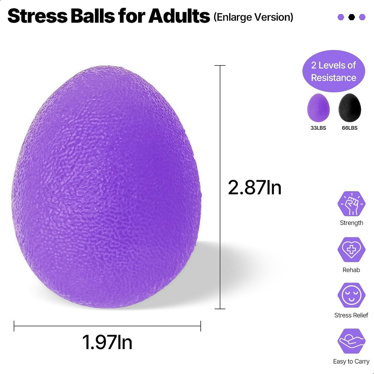Dual Resistance Squeeze Ball Set