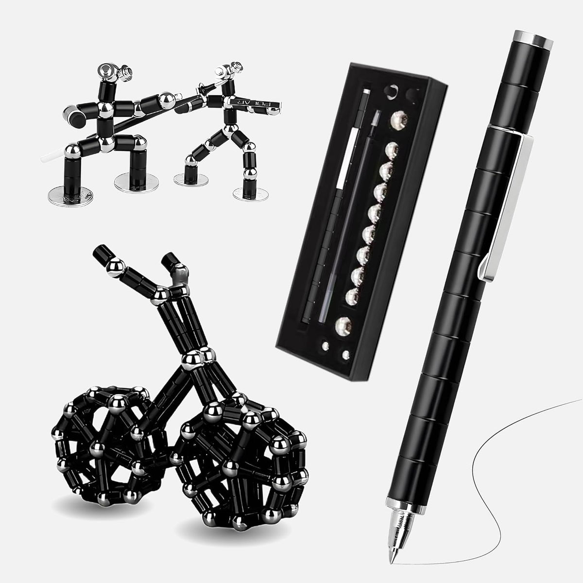 Magnetic Transform Fidget Pen