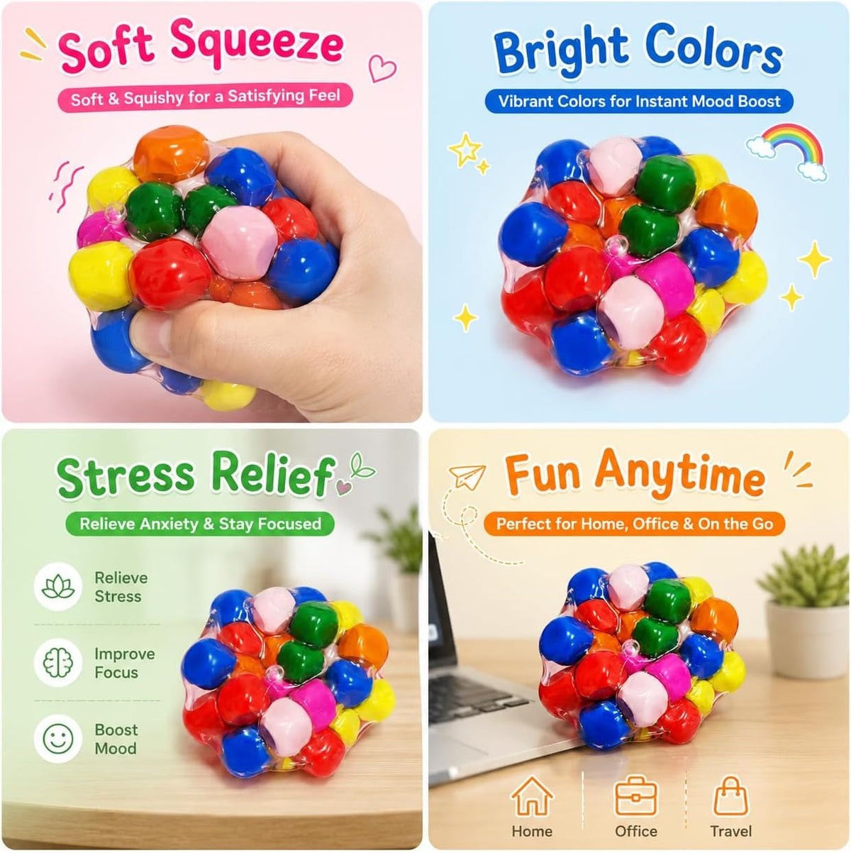 Wooden Squishy 2pcs